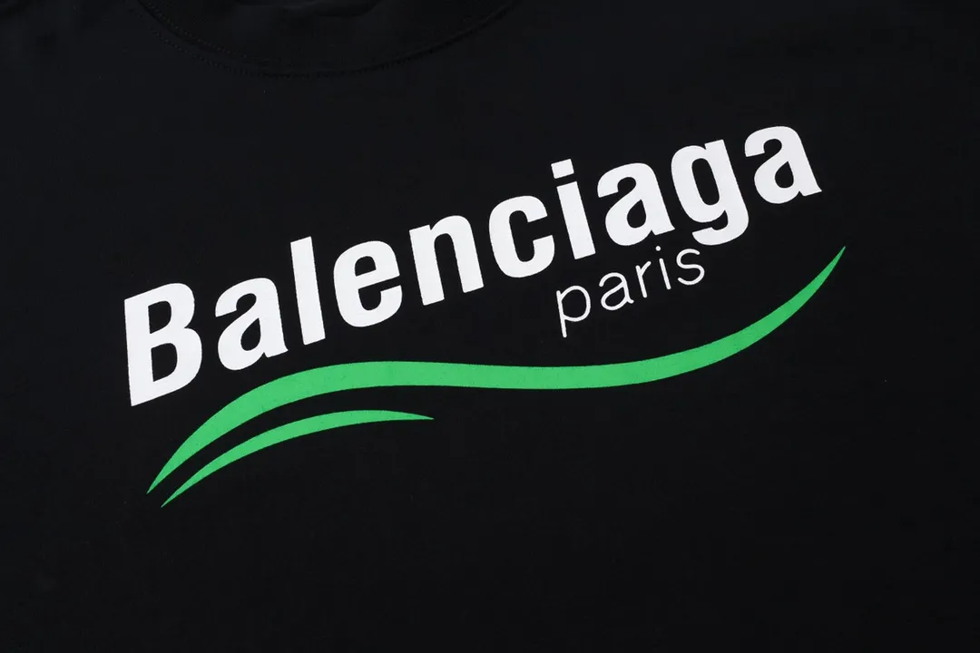 【 . Quality】BALENCI*GA/ BALENCI*GA#2023New Arrival， Lo GOClassic T . ZP . 260 ， . . . . Color Change。 。 . ， 。 OS . Same Style ：BL 223205 ：Black.White Size：XS L